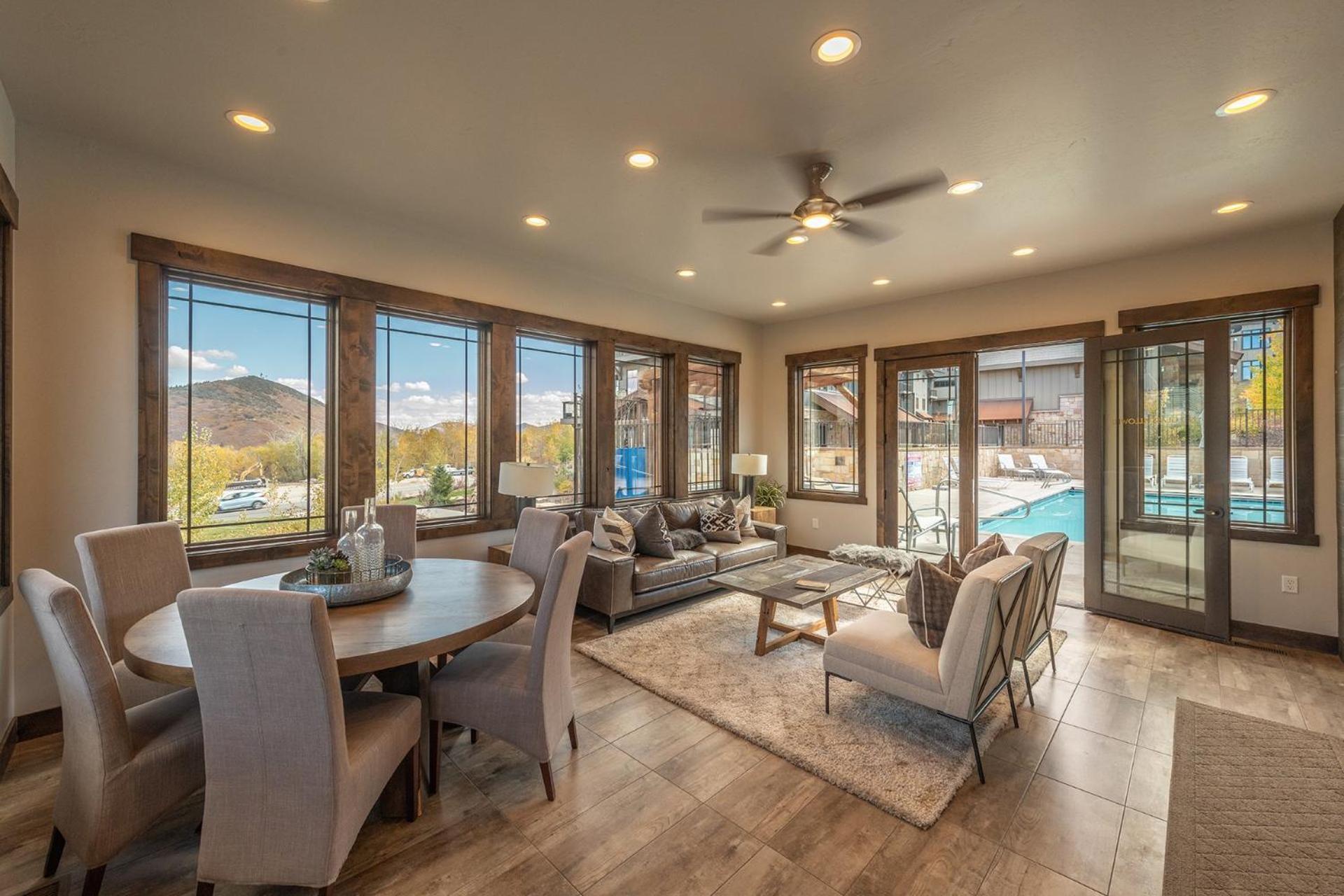 Blackstone Luxury 2Br, Walk To Skiing At Cabriolet, Mountain View, Shared Pool And Hot Tub, Gym Park City Bagian luar foto